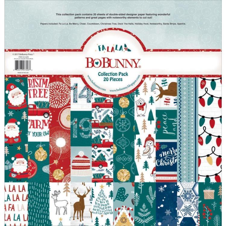 BoBunny Collection Pack 12x12 Fa La La