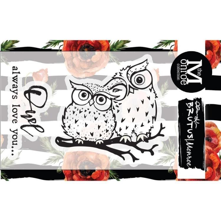 Brutus Monroe Clear Stamps Owl Love You #BRU4258