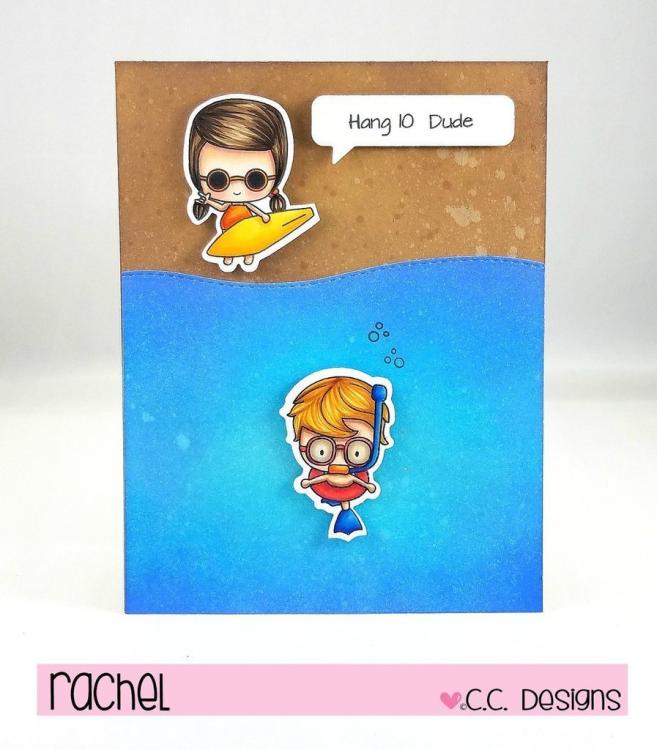 C.C Designs Clear Stamp Set Hang