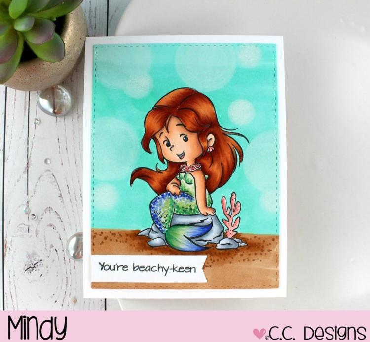 C.C Designs Clear Stamp Set Merkini