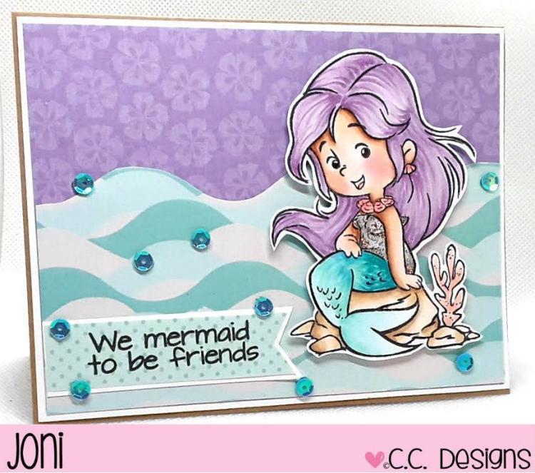 C.C Designs Clear Stamp Set Merkini