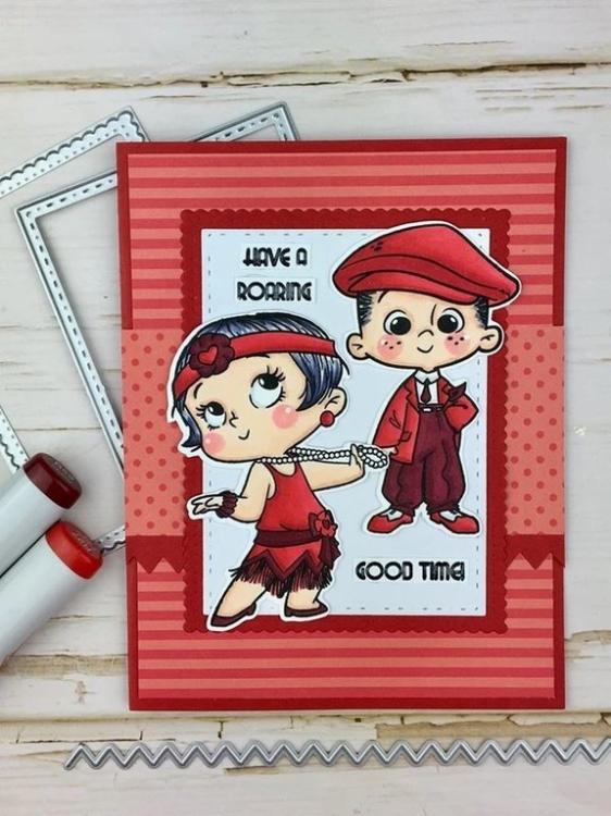 C.C Designs Stamps 20s Fella #0199