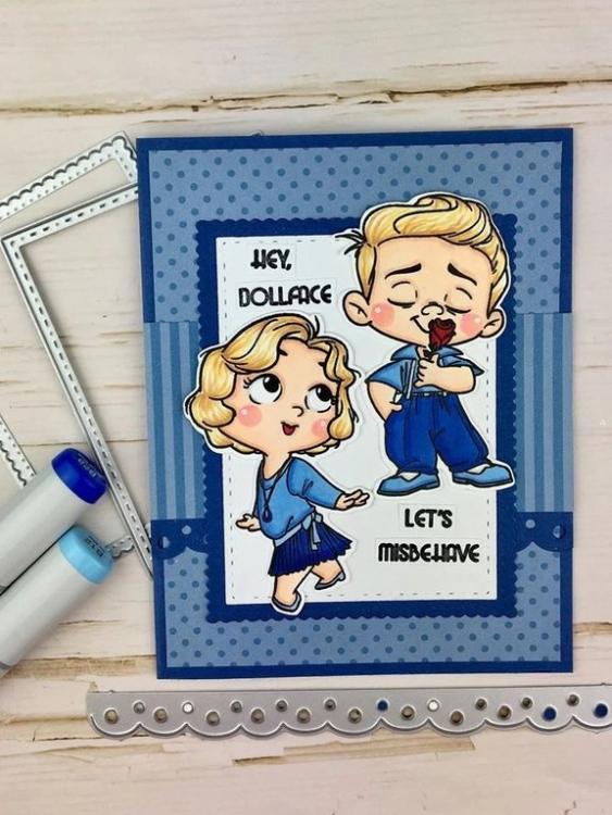 C.C Designs Stamps 20s Fella #0199