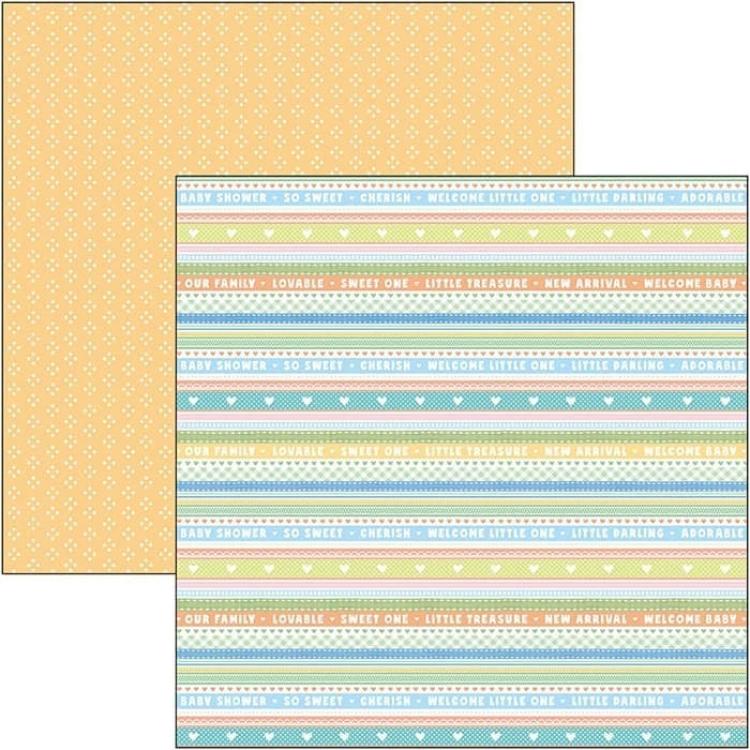Ciao Bella 12x12 Paper Pad My First Year #CBPM042A