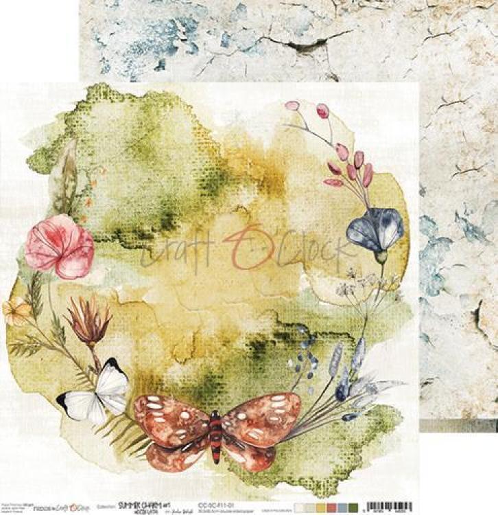 Craft O Clock Scrapbooking Kit Summer Charm_eingestellt