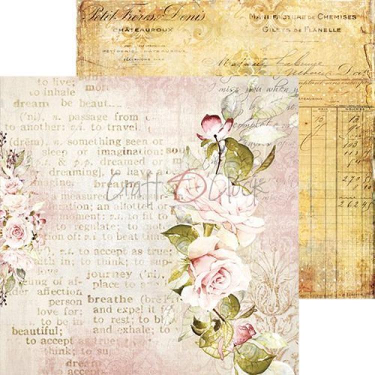 Craft O Clock 6x6 Paper Pad Vintage Treasure_eingestellt