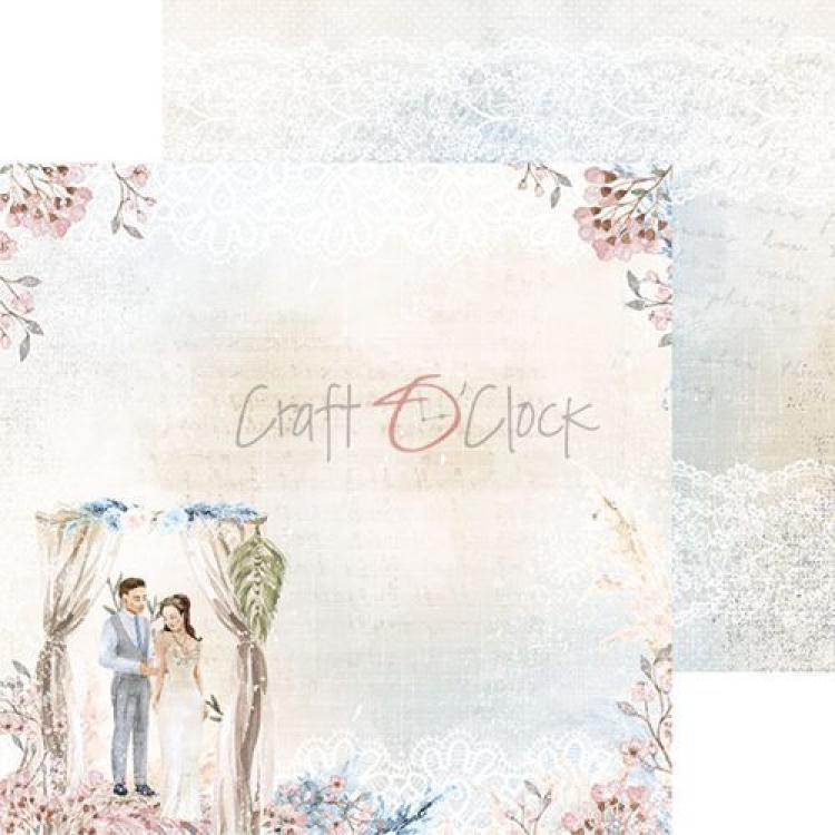 Craft O Clock 6x6 Paper Pad Wedding Dream