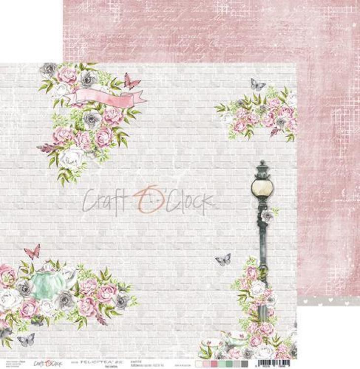 Craft O Clock 6x6 Paper Pad Felici´Tea´