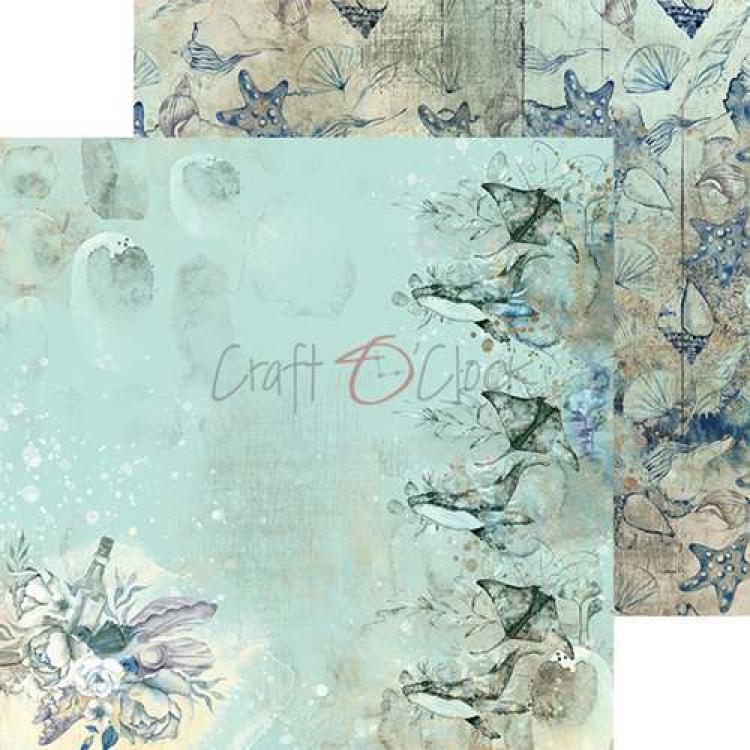 Craft O Clock 6x6 Paper Pad Ocean Deep_eingestellt