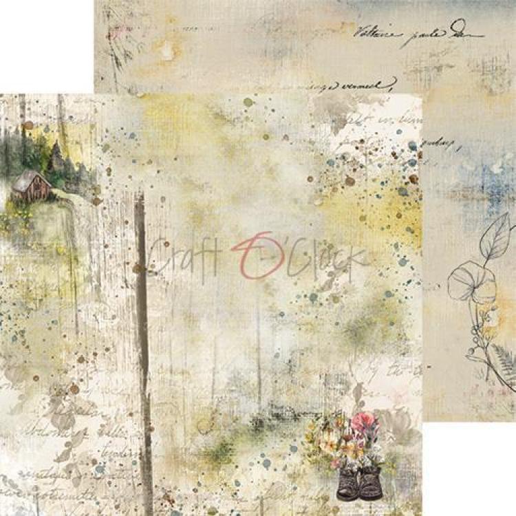 Craft O Clock 8x8 Paper Pad Summer Charm