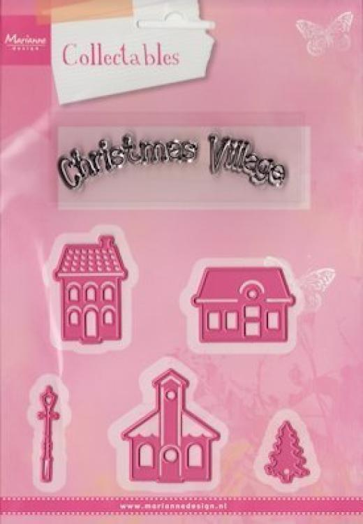 Marianne Design - Collectables Christmas Mini Village