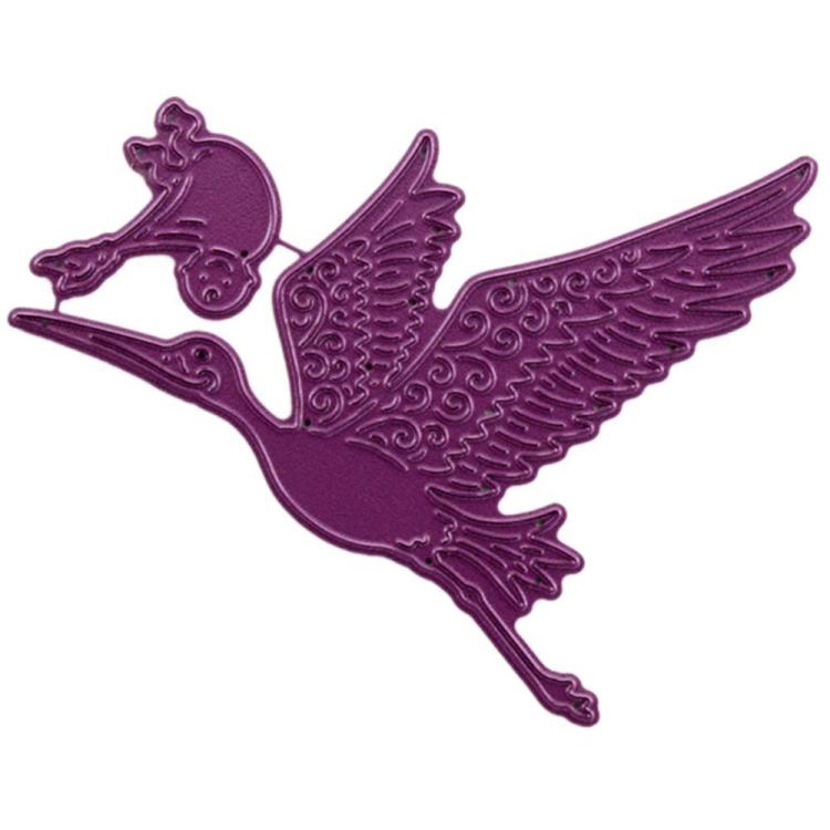 Cheery Lynn Designs Dies Stork And Baby
