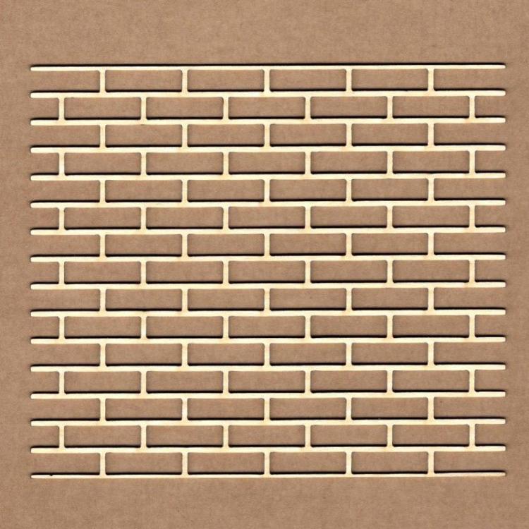 Chipboard Background Bricks #2048