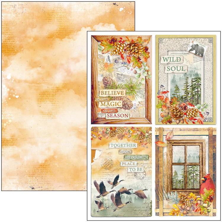 Ciao Bella A4 Creative Pad Into the Wild CBCL067