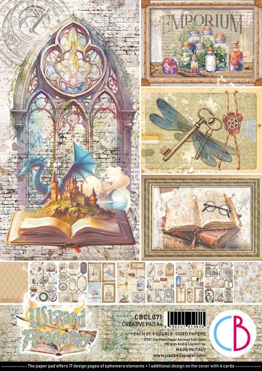 Ciao Bella Wizard Academy A4 Creative Pad CBCL071