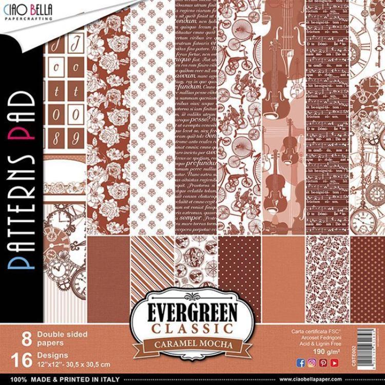 Ciao Bella 12x12 Evergreen Classic Caramel Mocha #CBTE002