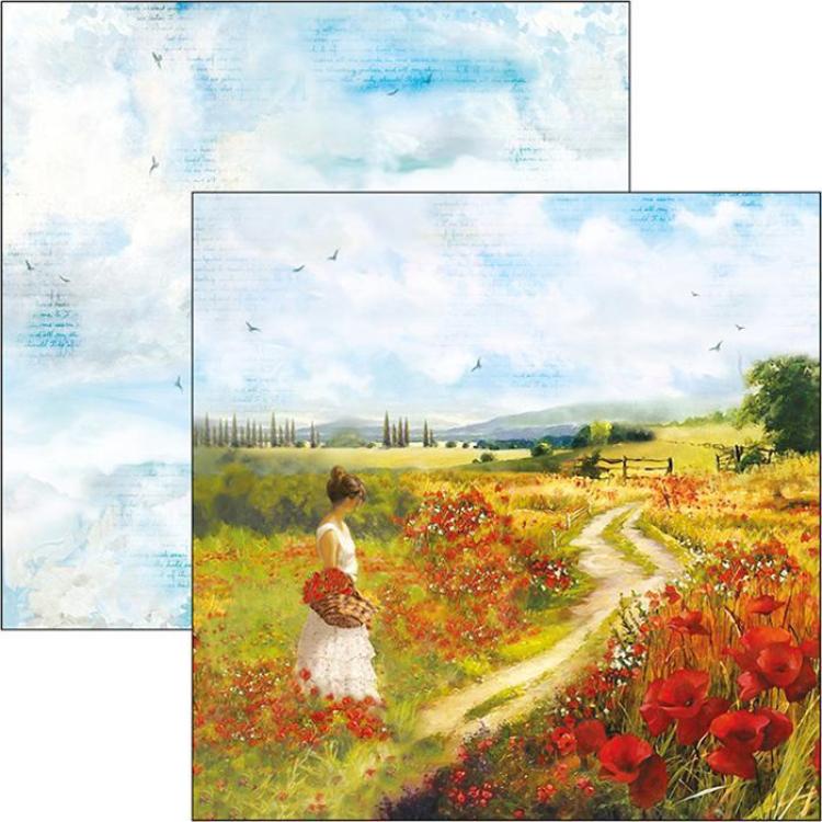 Ciao Bella 12x12 Paper Pad Under the Tuscan Sun #CBPM032