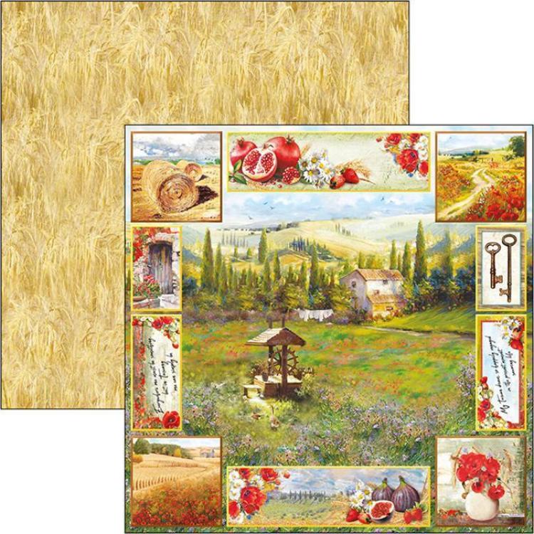 Ciao Bella 12x12 Paper Pad Under the Tuscan Sun #CBPM032