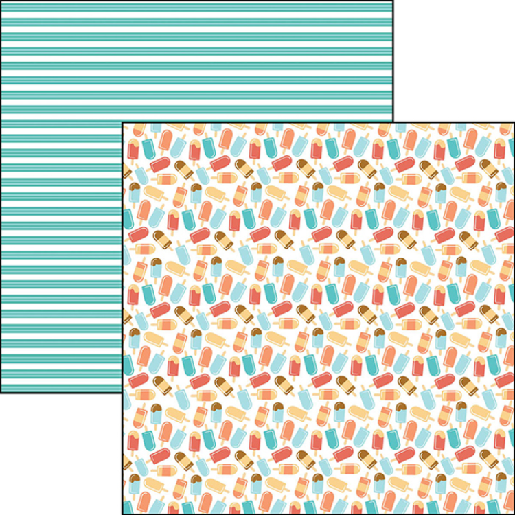 Ciao Bella 12x12 Patterns Pad Summer Tale #CBT022