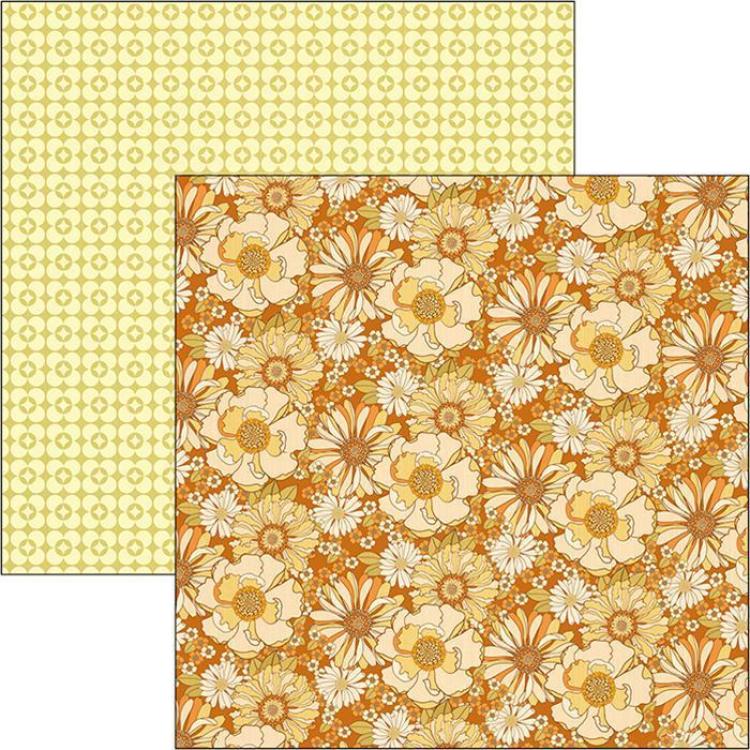 Ciao Bella 12x12 Patterns Pad The Seventies #CBT030