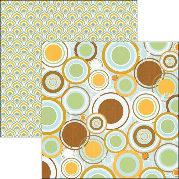 Ciao Bella 12x12 Patterns Pad The Seventies #CBT030