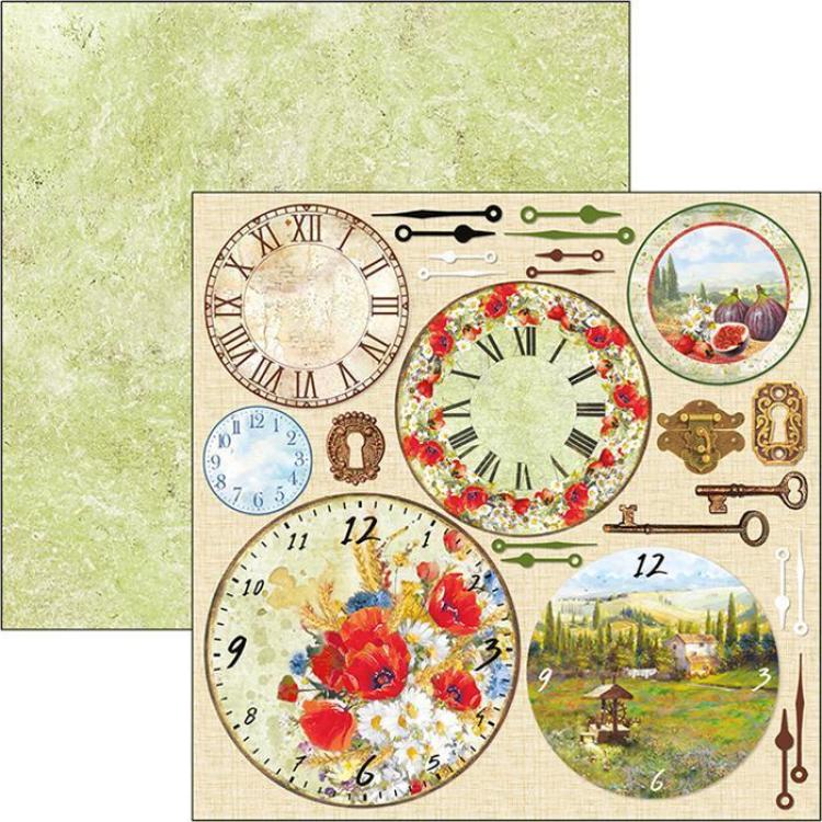 Ciao Bella 12x12 Patterns Pad Under the Tuscan Sun #CBT032