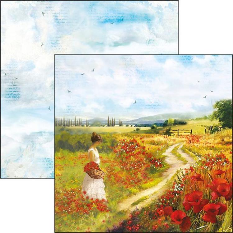 Ciao Bella 6x6 Paper Pad Under the Tuscan Sun #CBQ032