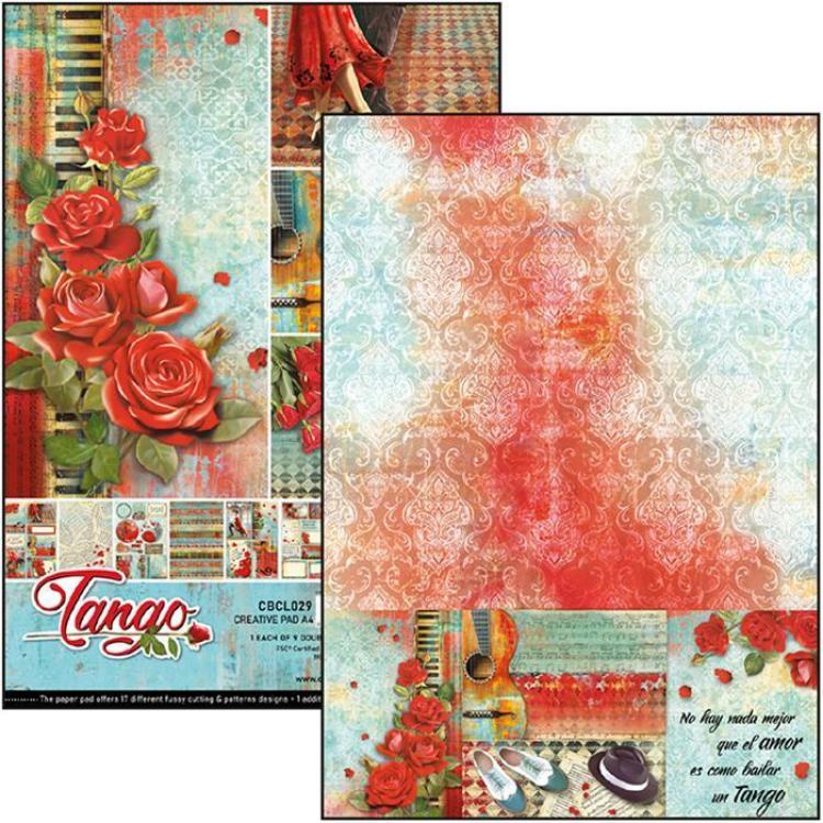 Ciao Bella A4 Creative Pad Tango #CBCL029