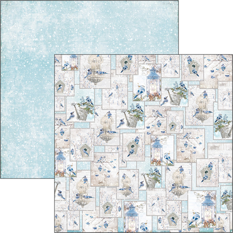 Ciao Bella Paper Sheet Hello Winter #CBSS082