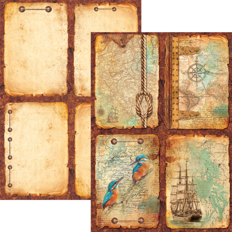 Ciao Bella Scrapbooking Creative Pad Repubbliche Marinare #CBCL013