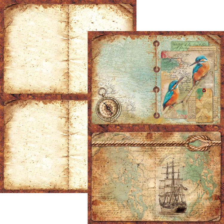 Ciao Bella Scrapbooking Creative Pad Repubbliche Marinare #CBCL013