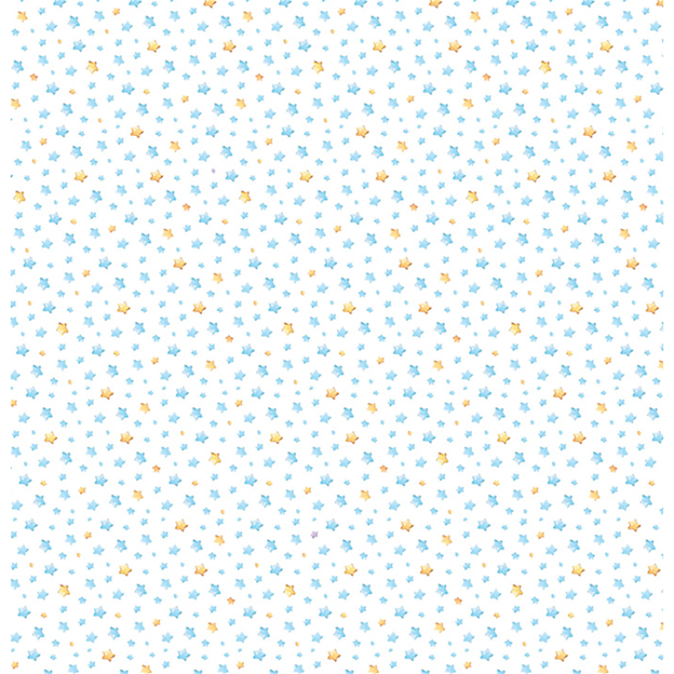 Ciao Bella Scrapbooking Paper Sheet Fiocco Azzurro #CBS070