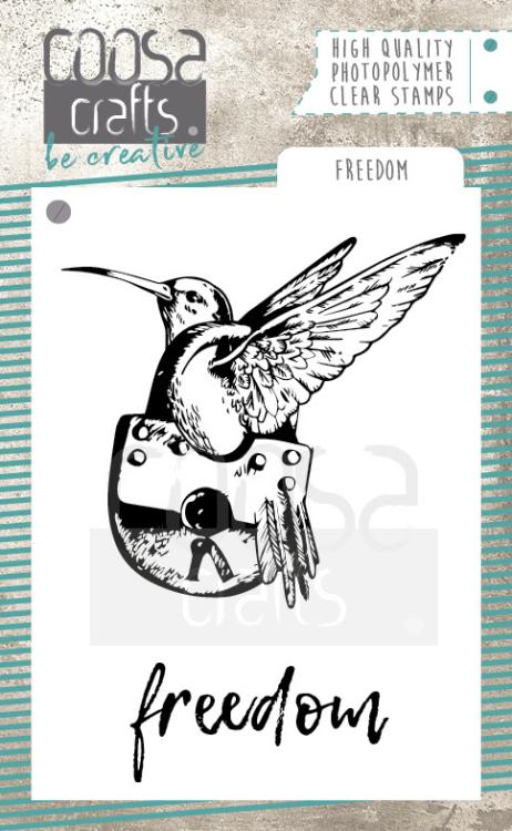 Coosa Crafts Clearstamps Freedom #059