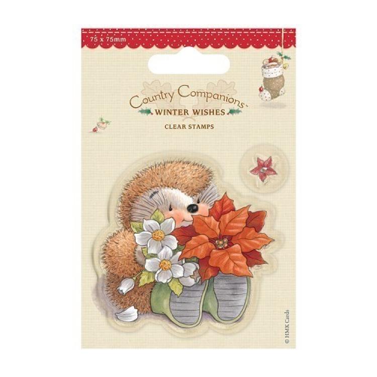 Country Companions Clear Stamp Poinsettia 907105