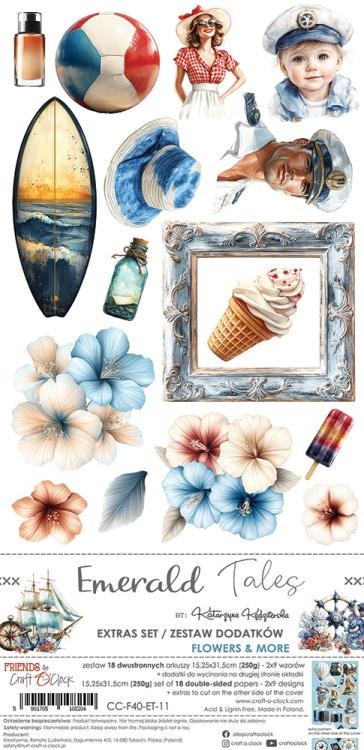 Craft O Clock Emerald Tales Extras to Cut Flowers