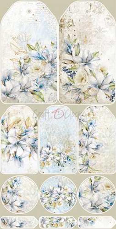 Craft O Clock Extras to Cut Vintage Sky Flowers