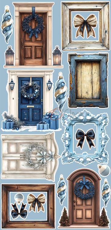 Craft O Clock Jolly Season Extras to Cut Winter