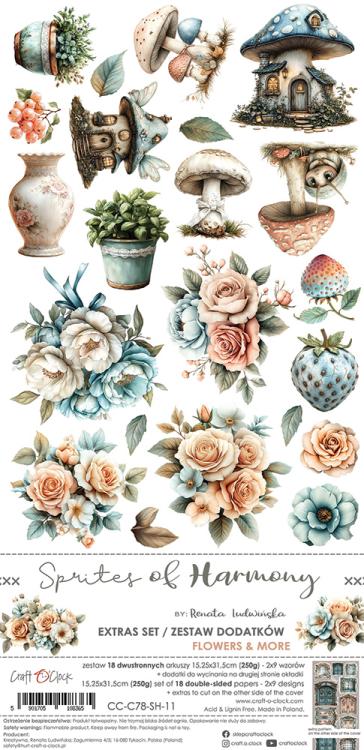 Craft O Clock Sprites Of Harmony Extras to Cut Flowers