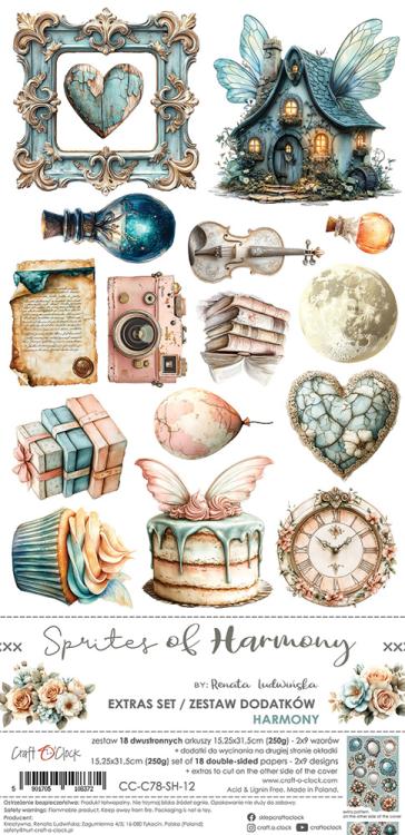 Craft O Clock Sprites Of Harmony Extras to Cut Harmony