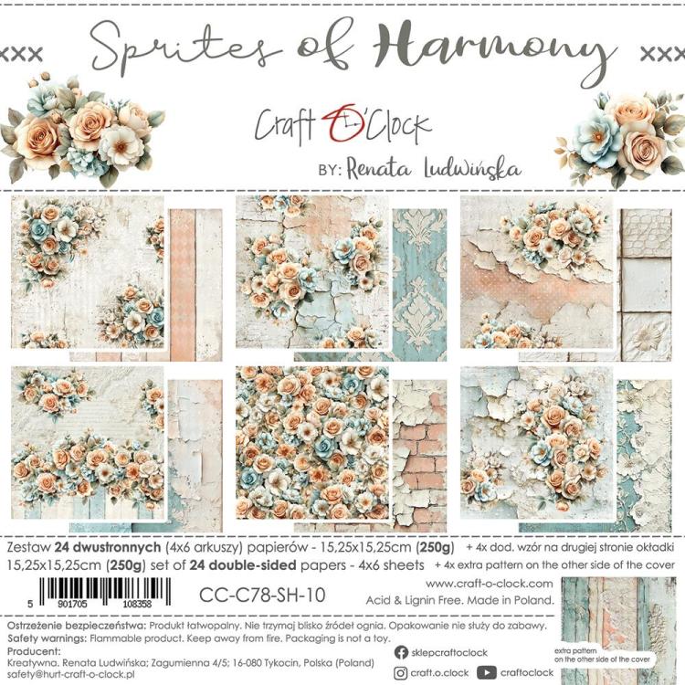 Craft o Clock Sprites Of Harmony 6x6 Paper Pad