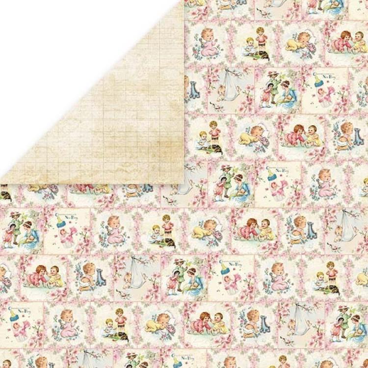 Craft&You Design 12x12 Bogen New Baby Born #NBB03