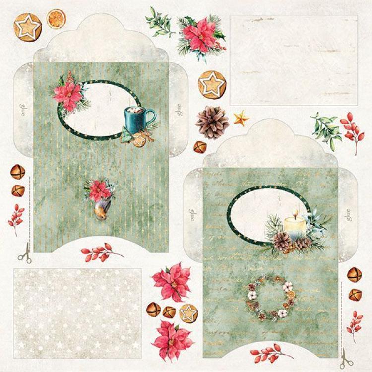 Craft&You Design 12x12 Paper Sheet Christmas Vibes 10