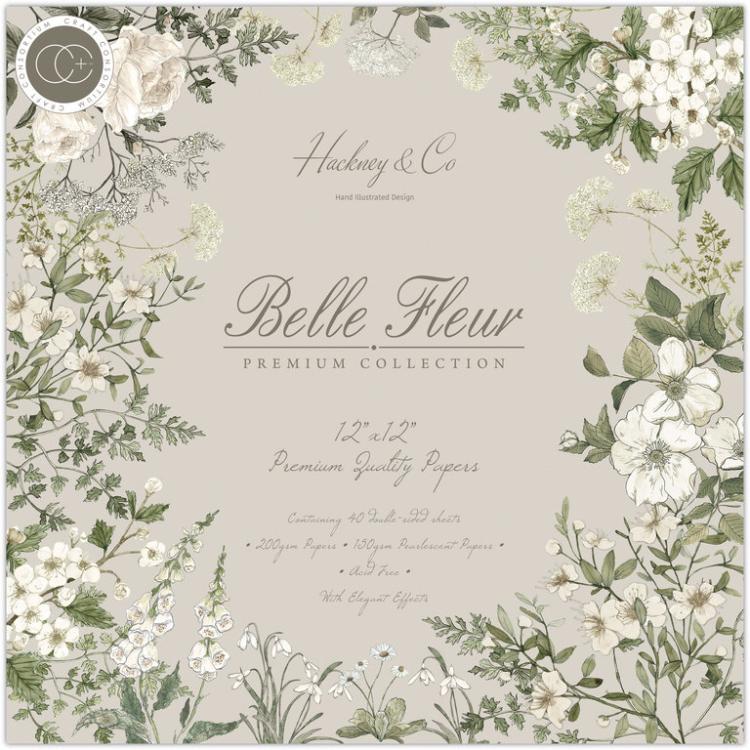 Craft Consortium 12x12 Paper Pad Belle Fleur #32