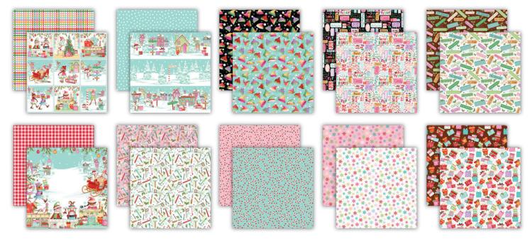 Craft Consortium 12x12 Paper Pad Made by Elves #029