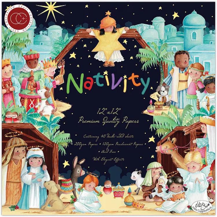 Craft Consortium 12x12 Paper Pad Nativity #21