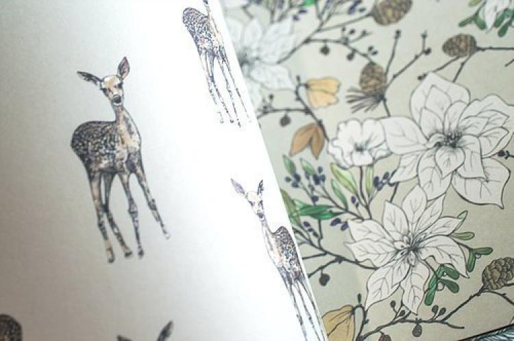 Craft Consortium 12x12 Paper Pad Winter Woodland #06
