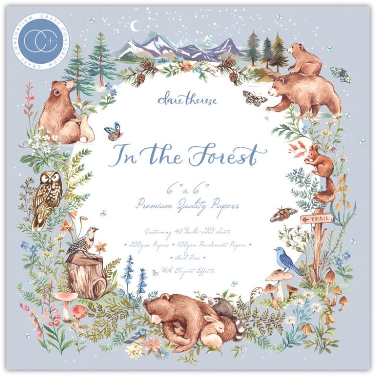 Craft Consortium 6x6 Paper Pad In the Forest #31B