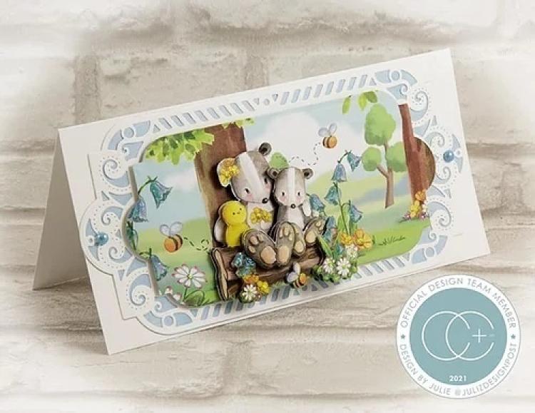 Craft Consortium Bluebells and Buttercups 3D Decoupage Set