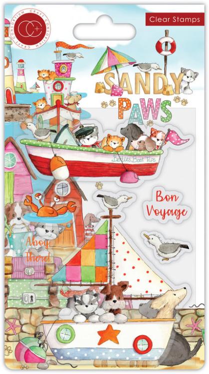 Craft Consortium Clear Stamp Bon Voyage  #064