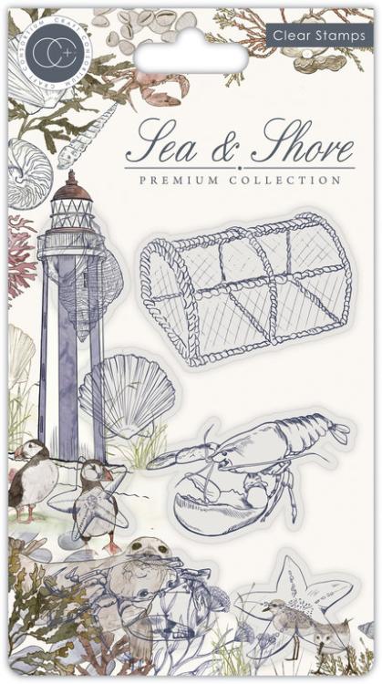Craft Consortium Clear Stamp Sea #062